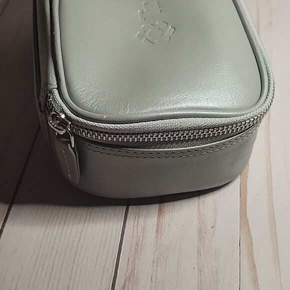 ROYCE New York Leather Zippered Travel Tech Organizer Case Luggage Tag Comp Logo - Picture 12 of 13